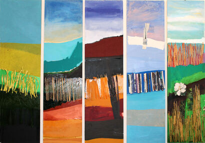 Primavera, estate, autunno, inverno e ancora primavera - a Paint Artowrk by Vincenza Benedetto