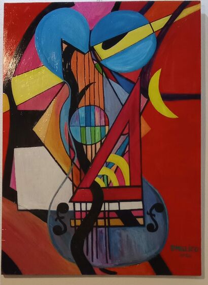 Omaggio a Man Ray - a Paint Artowrk by Pasquale  Millico