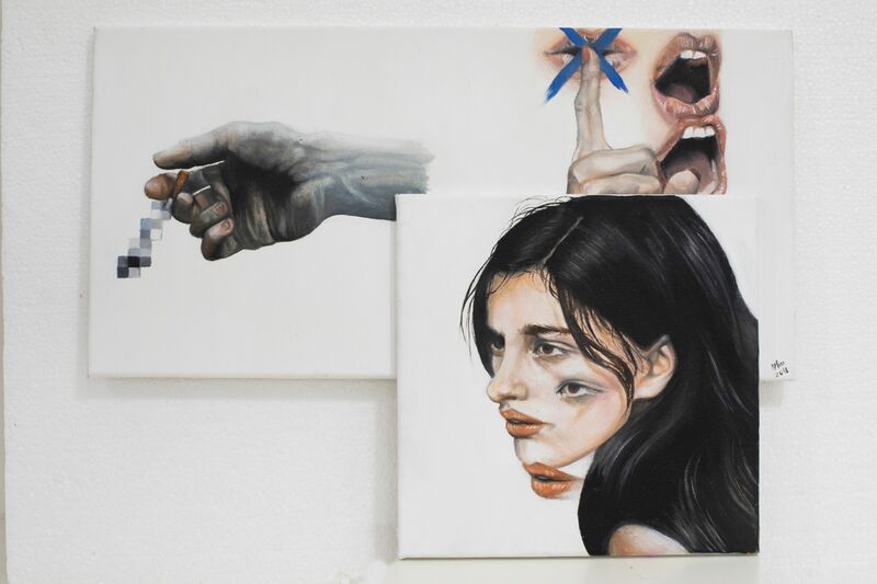 Cens0red - a Paintings by irma