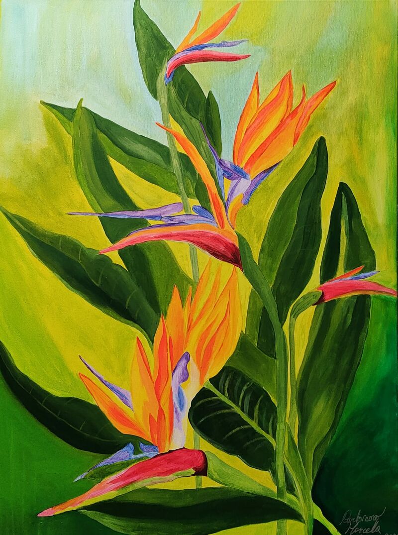 I fiori del paradiso - a Paint by Marcella Carbonaro