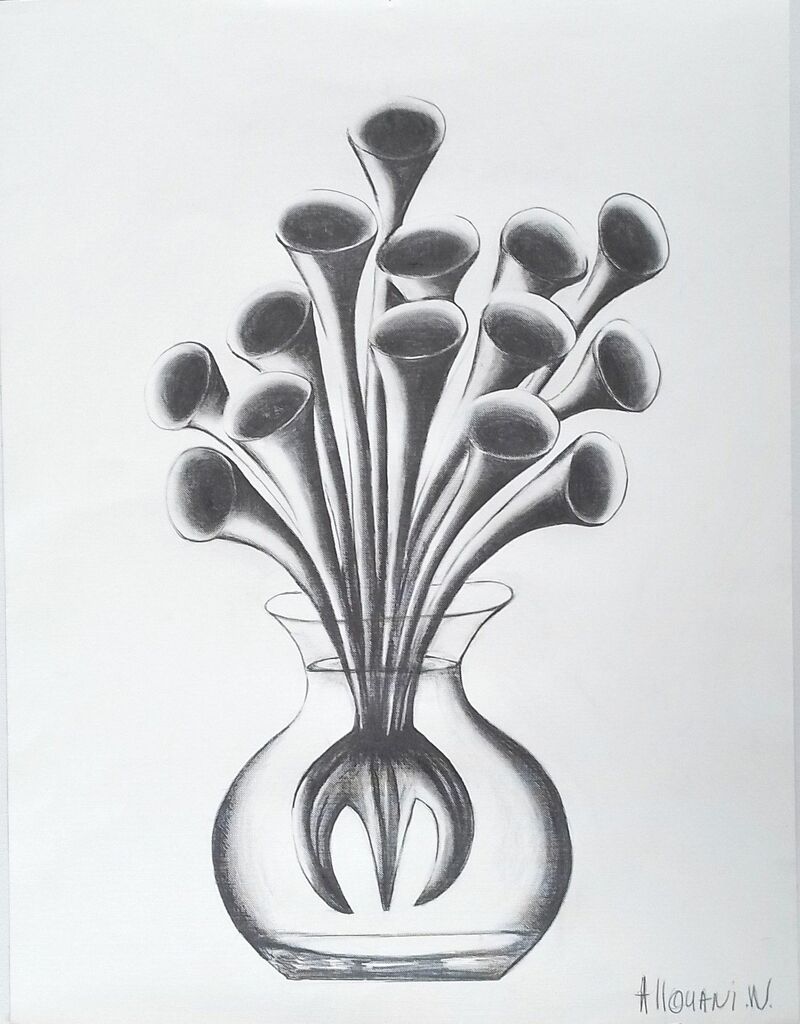 POT A FLEUR - a Art Design by Naima Allouani