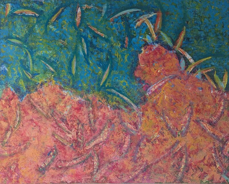 Les mots de l'eau  - a Paintings by Rita Benamram