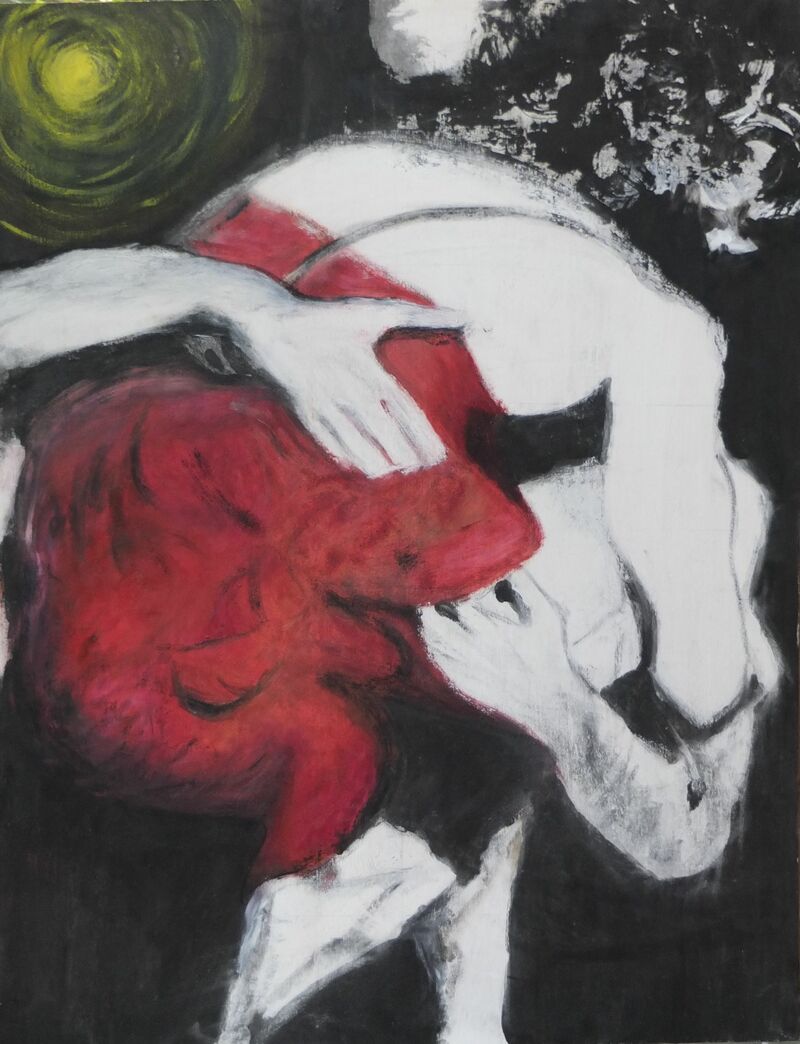 Abbraccio - a Paint by Oriana Tonelli