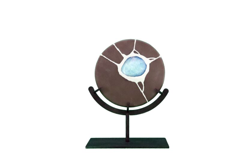 Luce argento e azzurra - a Sculpture & Installation by Aurora Vettori