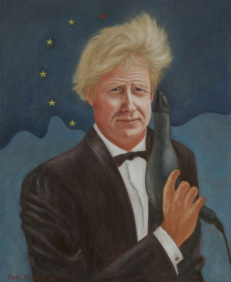 Boris, Just Boris - a Paint by FREDERIC ROUSSEAU