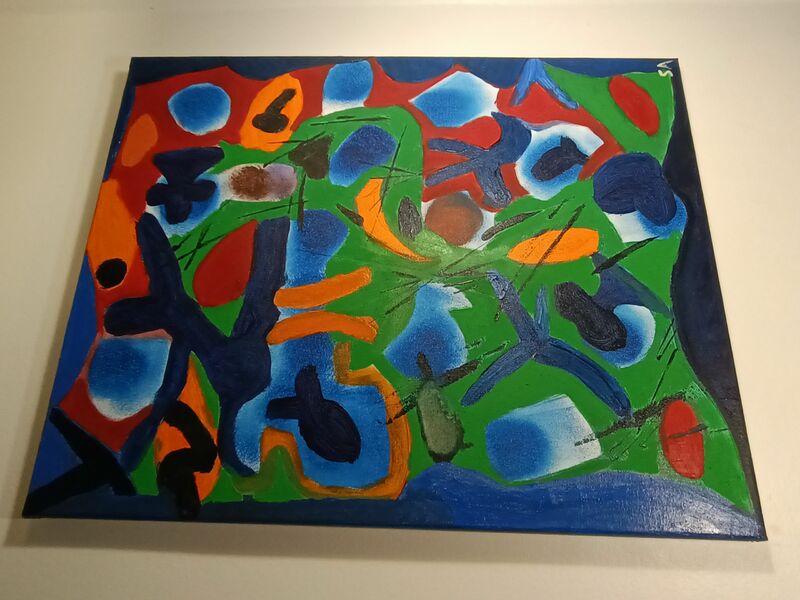 Abstract painting - a Paint by SAB