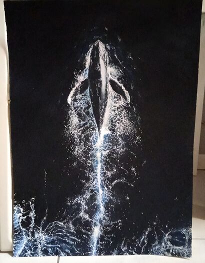 Eco dal profondo  - a Paint Artowrk by Sofia Trevisanato 