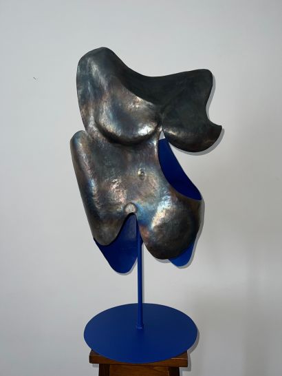 Dentro Blu - a Sculpture & Installation Artwork by Donnamiranda