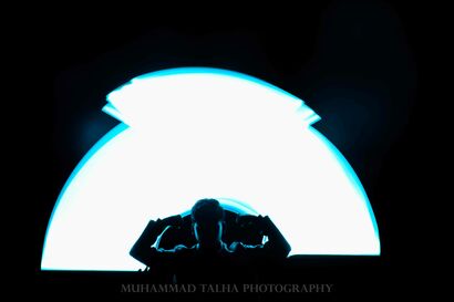 Light Painting Photography  - A Photographic Art Artwork by Muhammad Talha