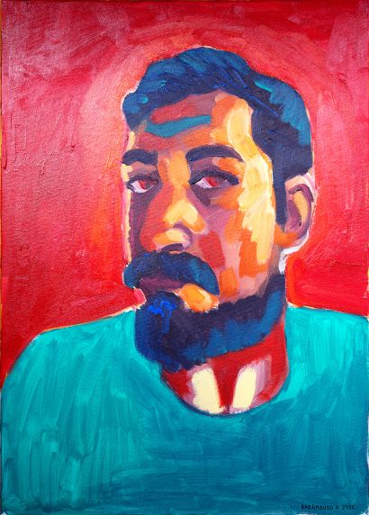 Who Am I? - a Paintings Artwork by Karamoush