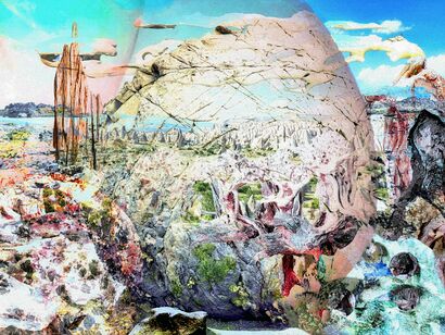 「Boob-shaped rock and Cappadocia」 - A Photographic Art Artwork by Toyonari Fukuta