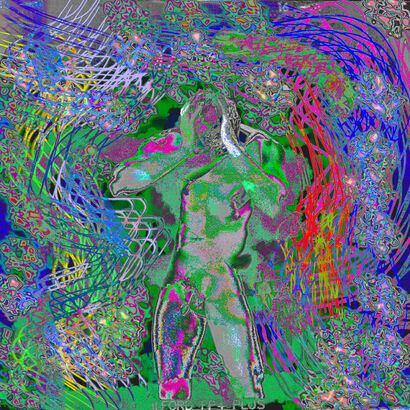 Reframing Reality No 15 - a Digital Graphics and Cartoon Artowrk by Jakub Tadeusz Gadek