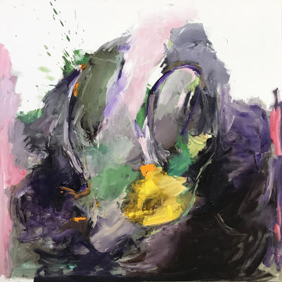 violet 2 - a Paint Artowrk by Doina Vieru