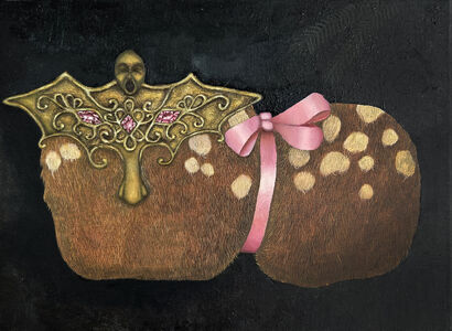 Bulbous Form No.1 - a Paint Artowrk by Lena Oczkowska