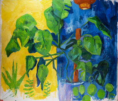 Untitled #9 - a Paint Artowrk by Darren  Singer