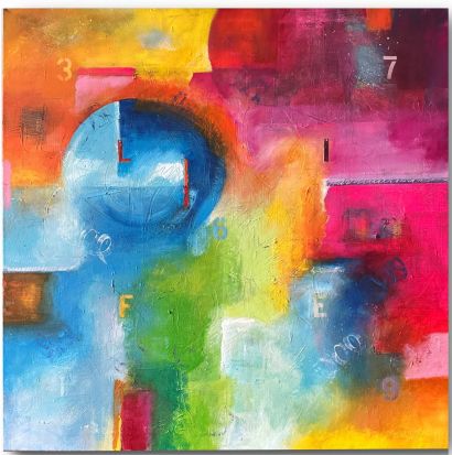 life\'s numbers - a Paint Artowrk by Carla Pistola