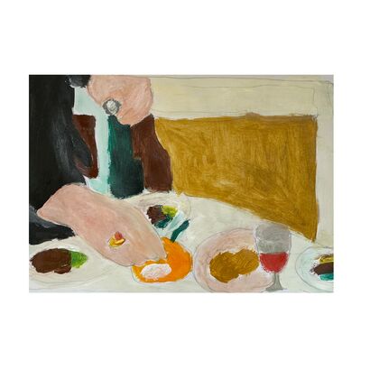 Party dinner - a Paint Artowrk by he/him