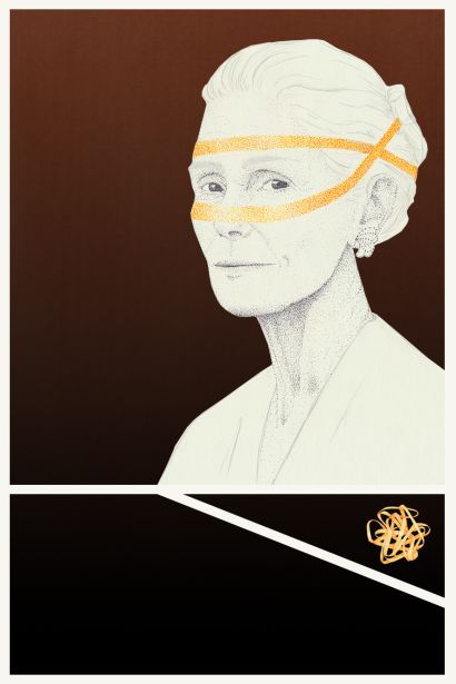 Ribbon / part 3 - a Digital Art Artwork by Anne Blaich