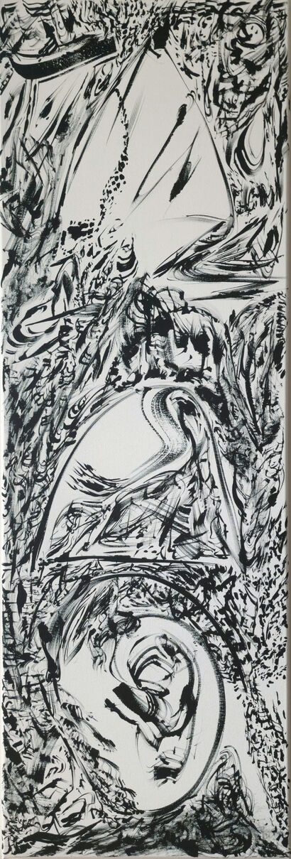 Chronogramm#018 - a Paint Artowrk by Fabian  Kindermann 