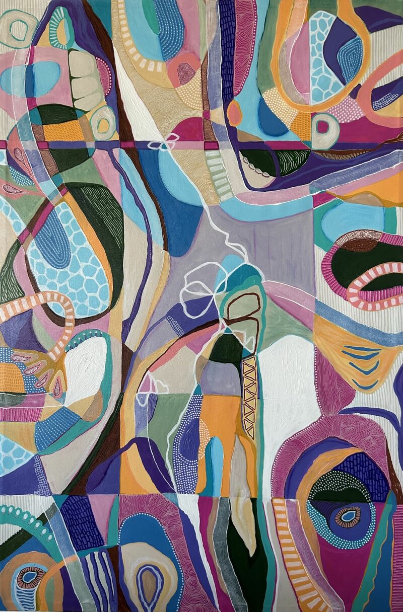 Tangled - a Paint by Samantha Malone