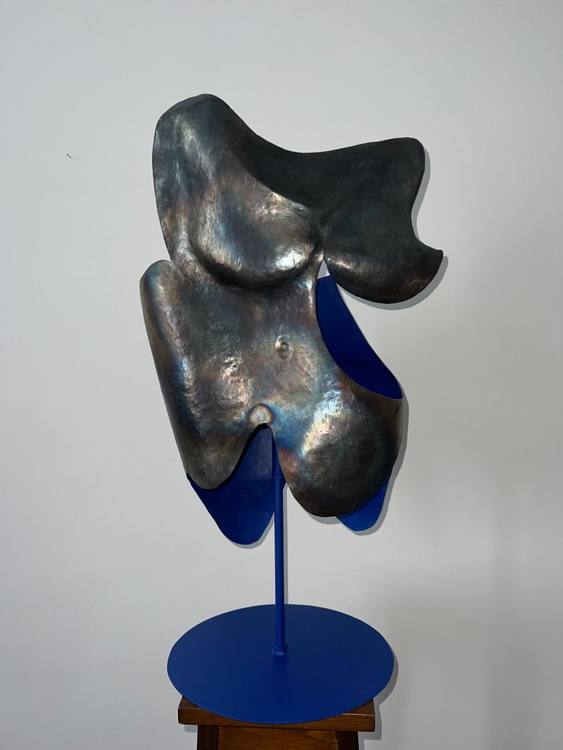 Dentro Blu - a Sculpture & Installation by Donnamiranda