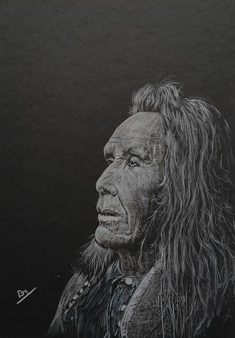 THREE EAGLES  - a Paint by Brian  Mclintock 