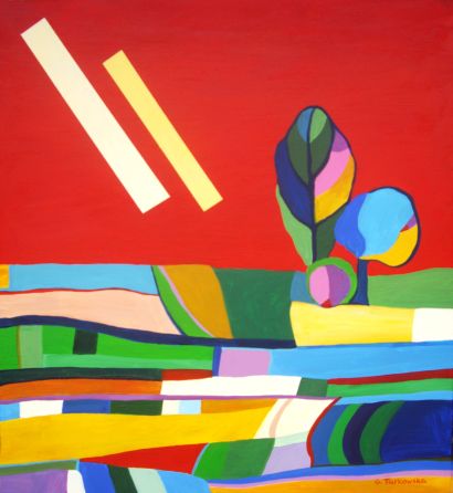 Her Colouration - a Paintings Artwork by Graszka
