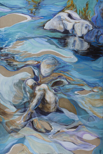 forme d'acqua - A Paint Artwork by Rossella Rossi