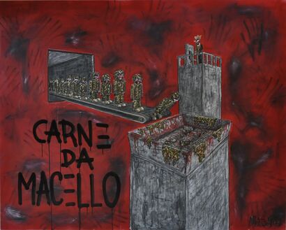 Carne da Macello  - a Paint Artowrk by Matteo Mori