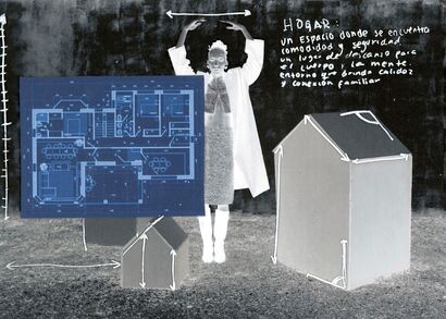 Una y tres casitas  - a Photographic Art Artowrk by Hannah  Esquenazi