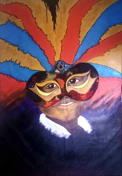 Carnival: See Me - A Paint Artwork by Oye