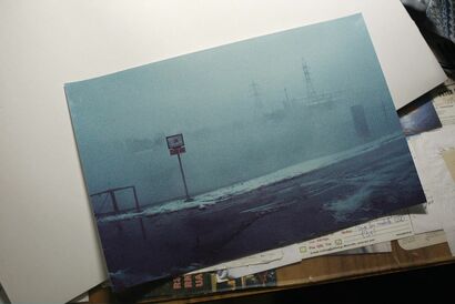  Fog over water - a Photographic Art Artowrk by Roman Badusov