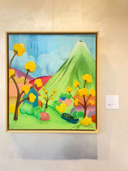 Tungurahua - a Paint Artowrk by Geovany Fabricio Silva