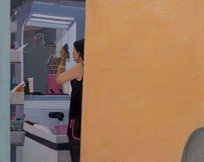 Six O\'Clock in the Morning - a Paint Artowrk by Jiayang Xu