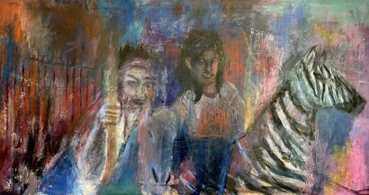 Castles n\' coasters con mi mama - a Paint Artowrk by Agunamaise Remi