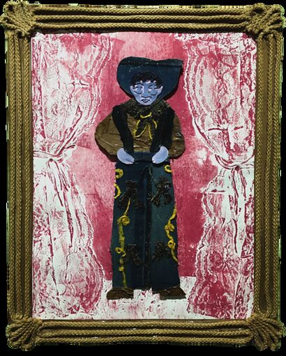 My Father the Cowboy - a Art Design Artowrk by Ornella Xarikleia  Akrivopoulou 