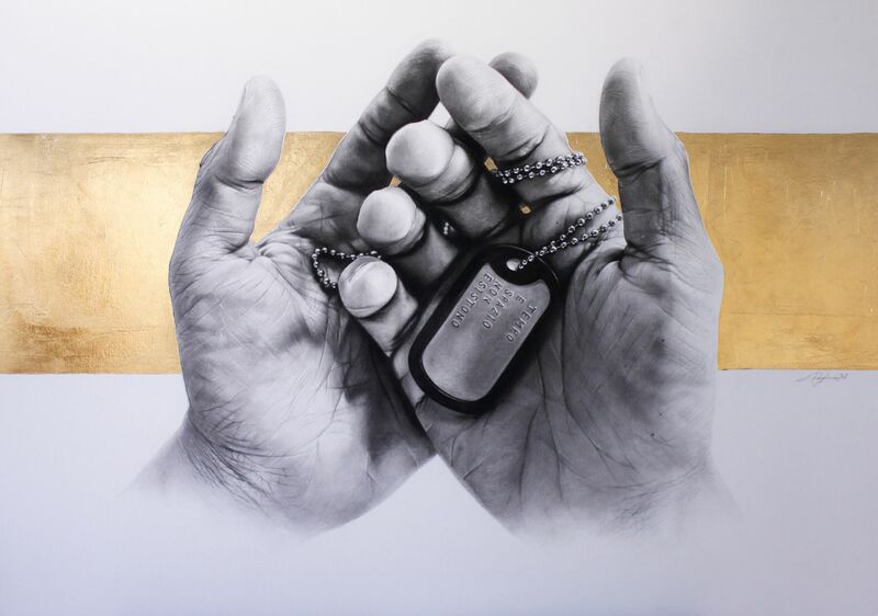 TEMPO E SPAZIO NON ESISTONO - a Paint by Alessandra Pagliuca