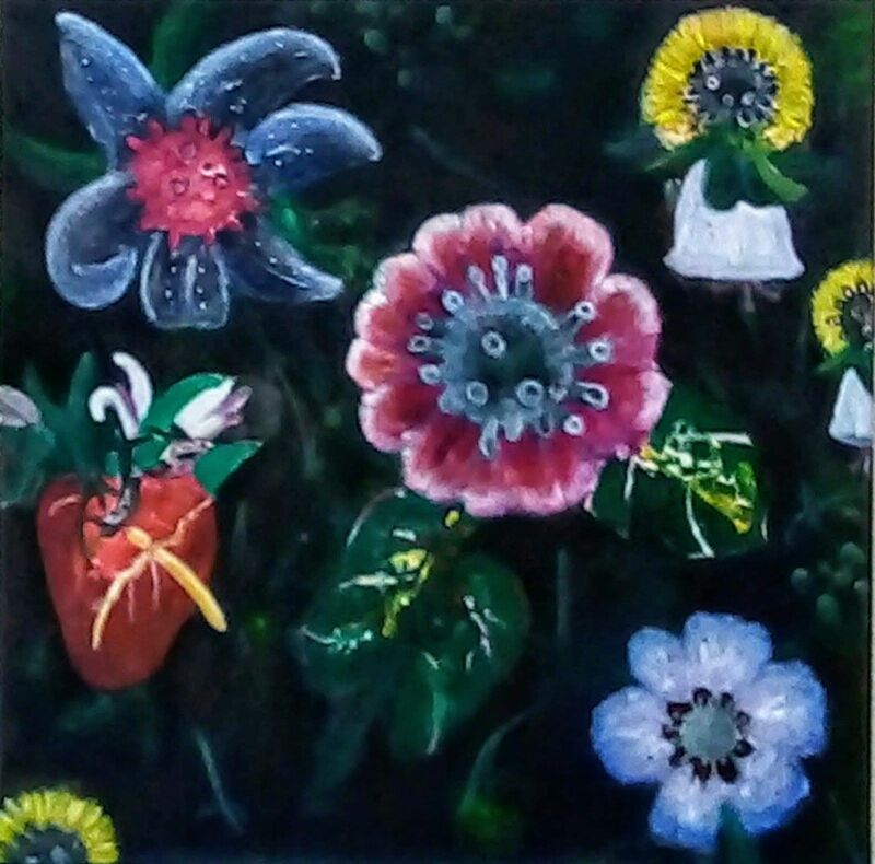 Fleur du Mal II - a Paint by Atelier Lilikuss