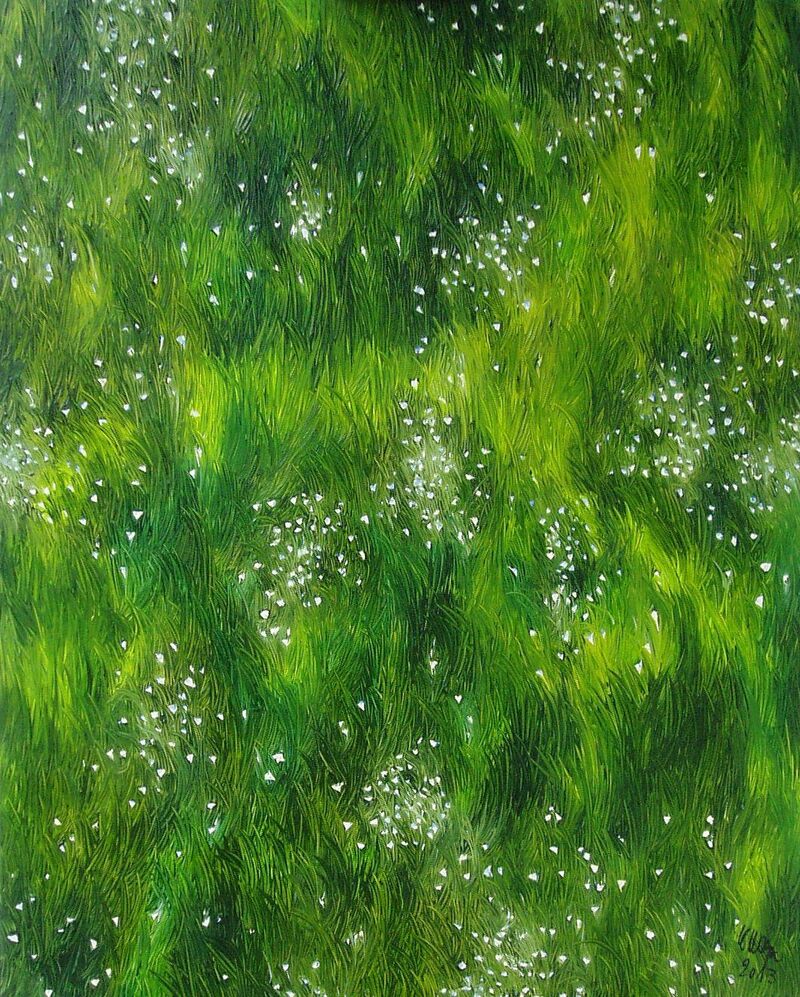 progressions in green 5e - a Paint by Weyn Karel