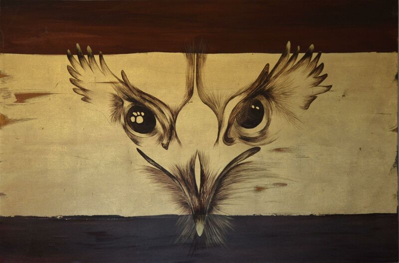 GARUDA LA CHIARA VISIONE - a Paintings by MANDAKINI