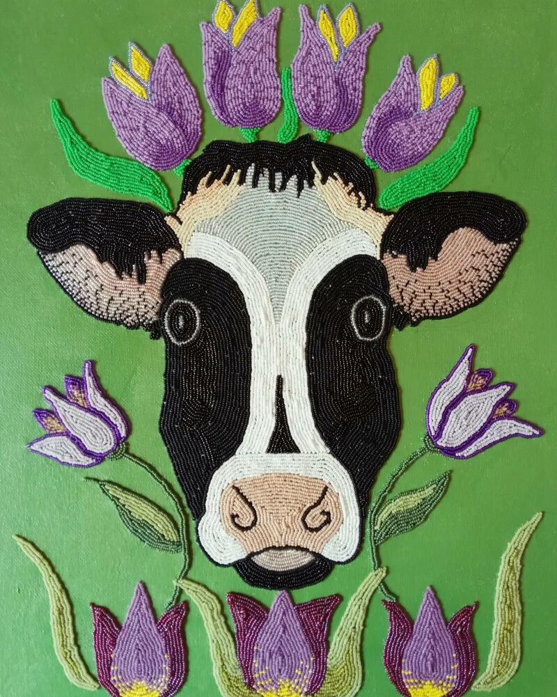 Cow III, Transhumance Series - a Art Design by Corinna Wollf