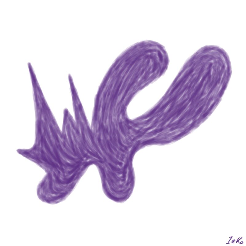 Aubergine - a Digital Art by Ievgen Kolesnyk