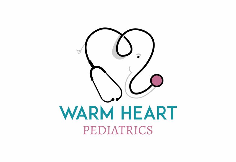 Warm Heart Pediatrics Logo Design - a Digital Art by Michael Maloney
