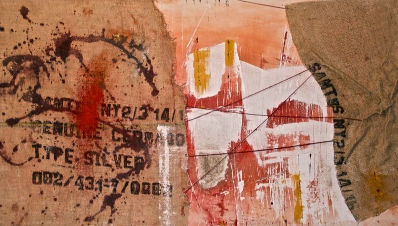 Il mio nome di Adesso Odora di Sangue fertile e Terra  - a Paintings by Claudia Liuzzi