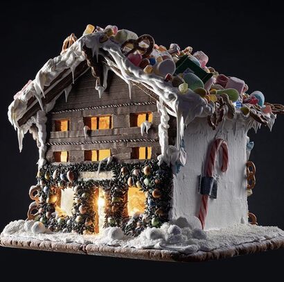 The Gingerbread House - A Art Design Artwork by Helen Anvor