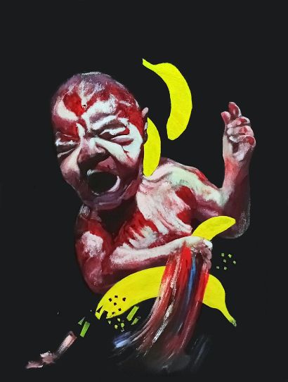 Savator Mundi 2 - a Paintings Artwork by Konstantin Tselikas