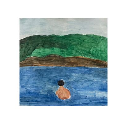 The Lake - a Paint Artowrk by he/him