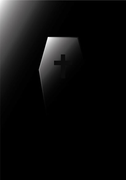 Front Closed Coffin n°2 - A Digital Art Artwork by Keight