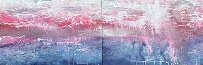 \'on my way\' - a Paint Artowrk by maria daniela pia walser