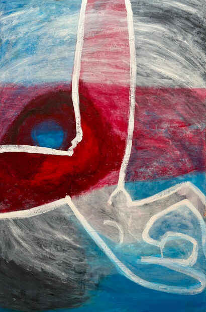 Lilith Turning  - a Paint Artowrk by arna baartz